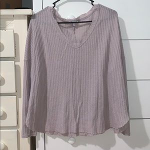 Fashion Nova waffle knit top